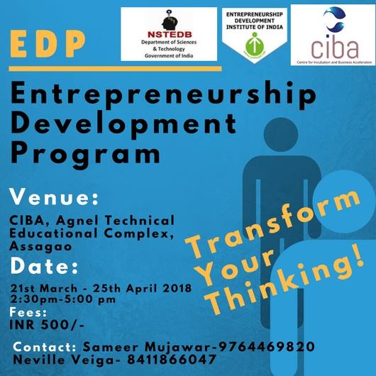 ciba-Entrepreneurship Development Program(EDP) 